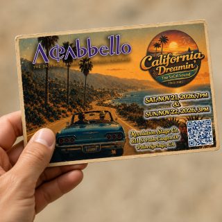 Nov 21 & 22 | Tickets: acabbello.com/tickets